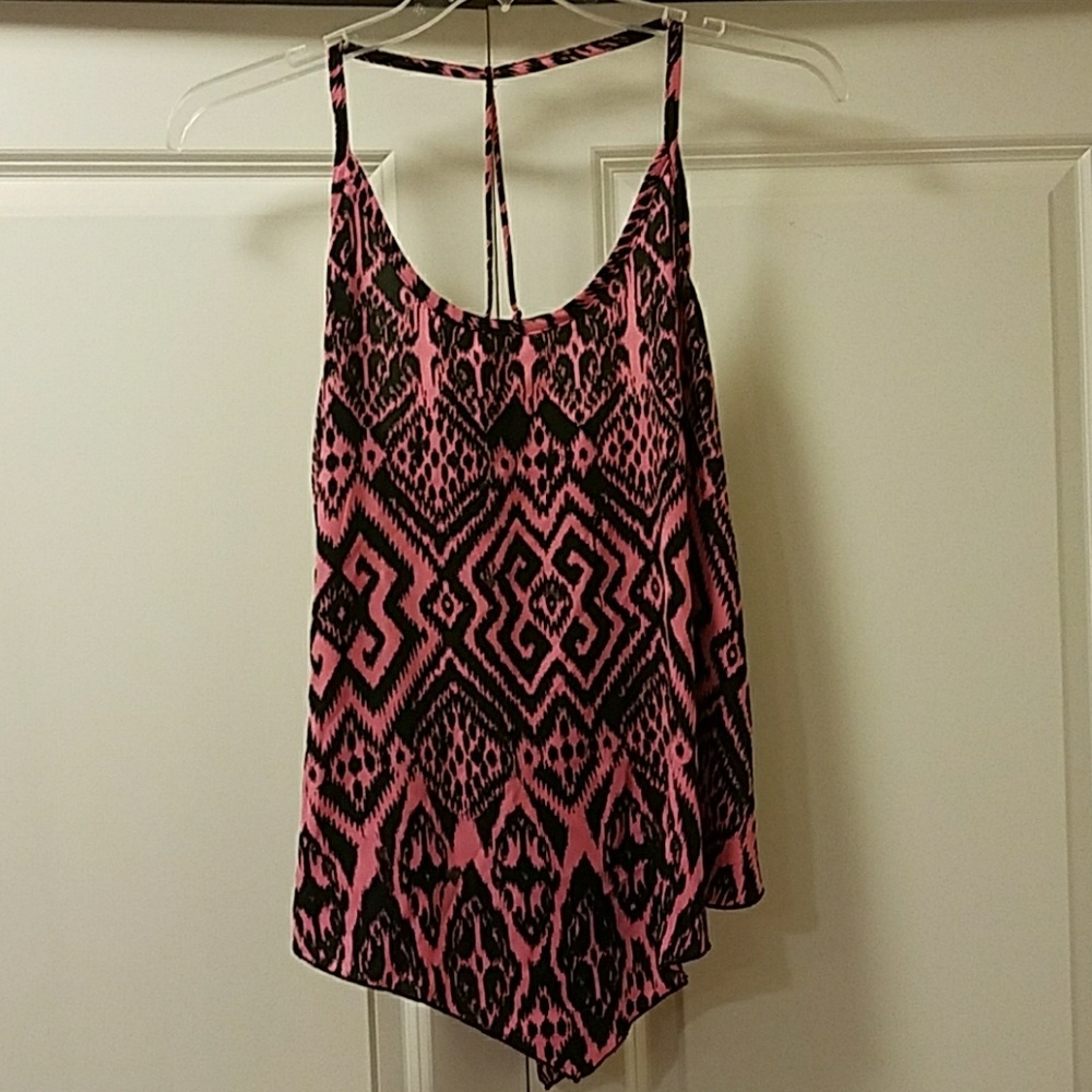 cute v bottom tank top